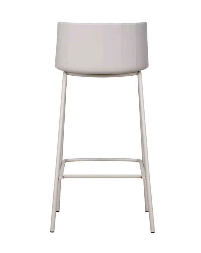 Banqueta Ipanema M Dia Em A O E Polipropileno Nude