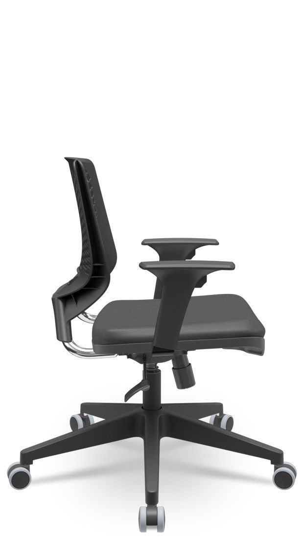 Cadeira Giratória Modelo Bezzi Secretária Plaxmetal