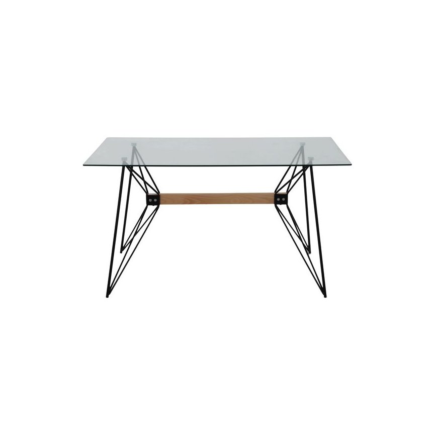 mesa 140x80 preto incolor archer 2