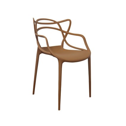 cadeira aviv marrom capuccino padrao